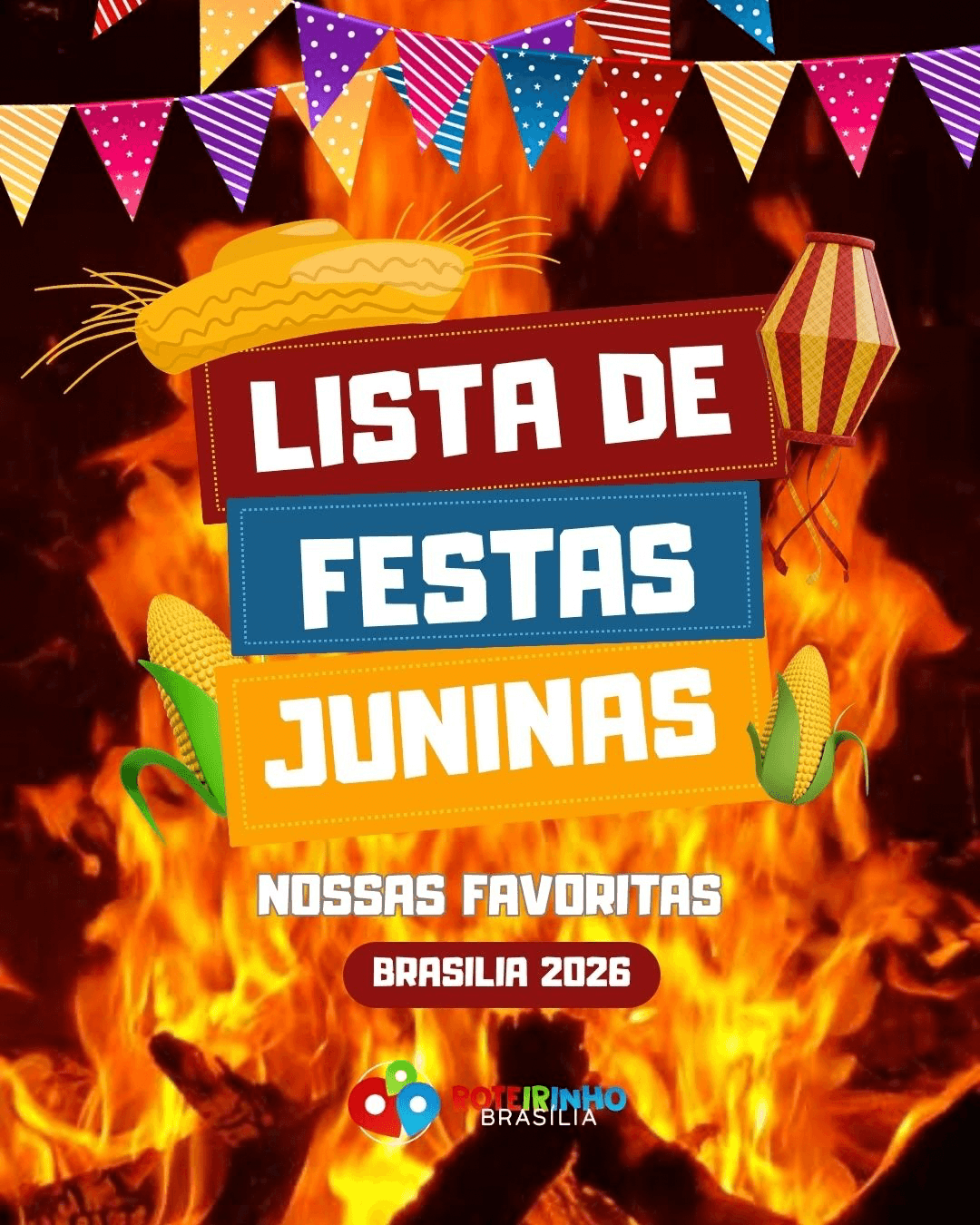 Temporada de Festas Juninas e Arraiais – Brasília DF 2026