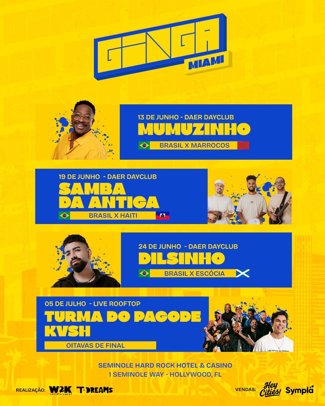 Sertanejo, Funk, Pagode e Hip Hop no Complexo Fora do Eixo